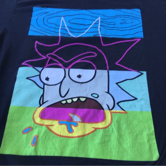 Rick and Morty Graphic Tshirt Size L+ RICK AND MORTY STONER COLORING BOOK - Picture 3 of 16